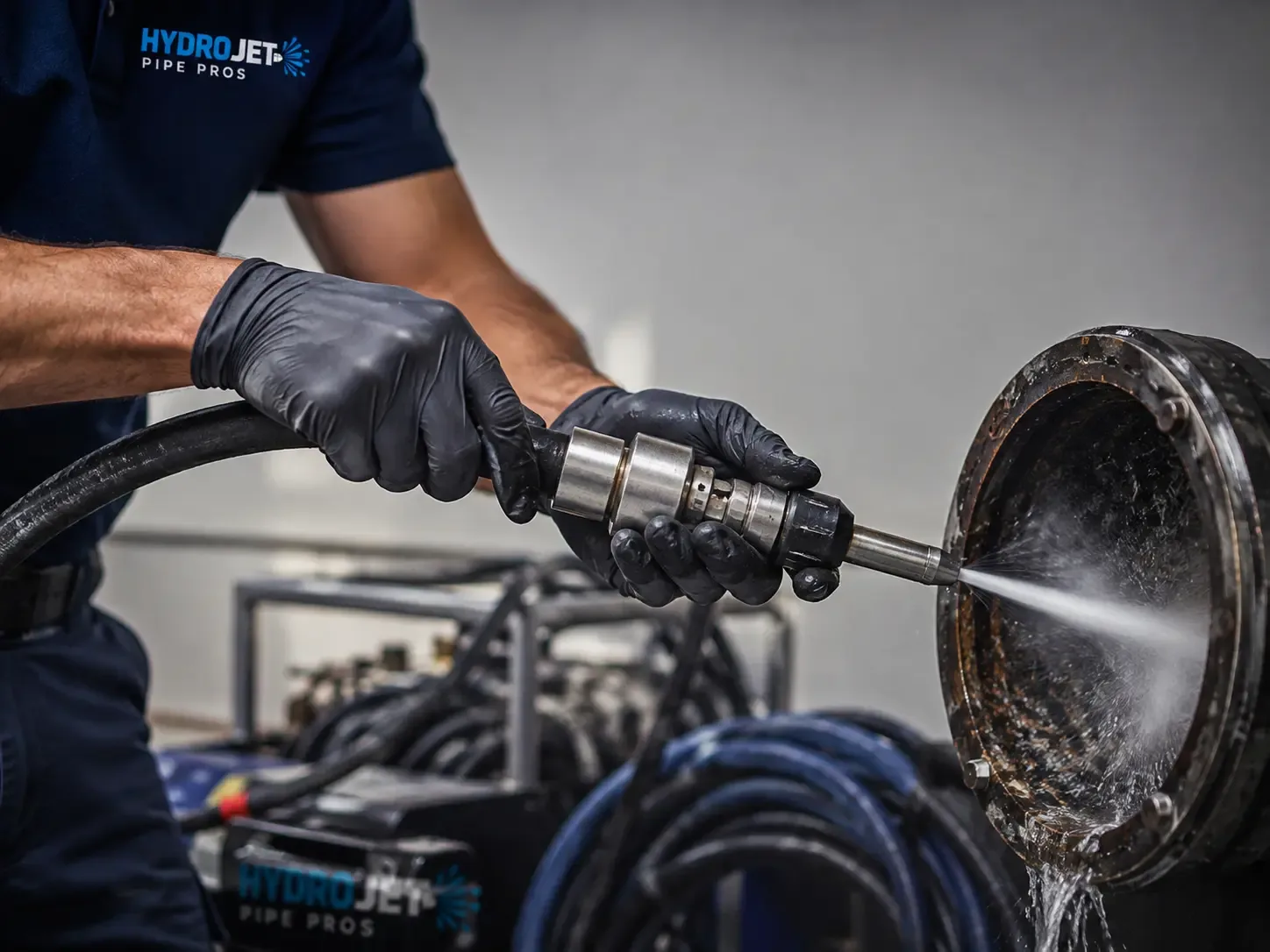 Hydro Jet Pipe Descaling in Aberdeen, WA